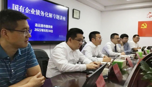 集團(tuán)動(dòng)態(tài)丨城望集團(tuán)應(yīng)邀出席連云港市國資委國有企業(yè)債務(wù)化解專題講座